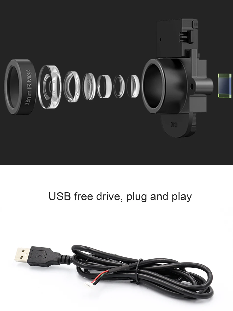 JinYan 13 мегапикселей 4192x3104 yuv/mjpeg объектив 130 градусов SONY IMX214 CMOS UVC USB2.0 модуль камеры