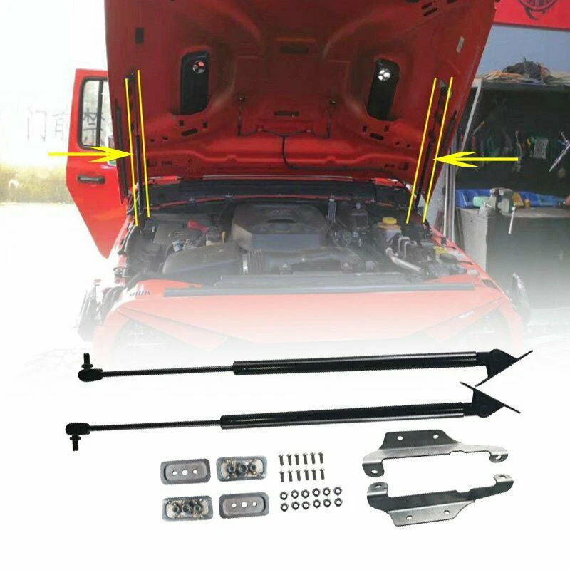 Передняя крышка капота двигателя гидравлический амортизатор стойки для Jeep Wrangler