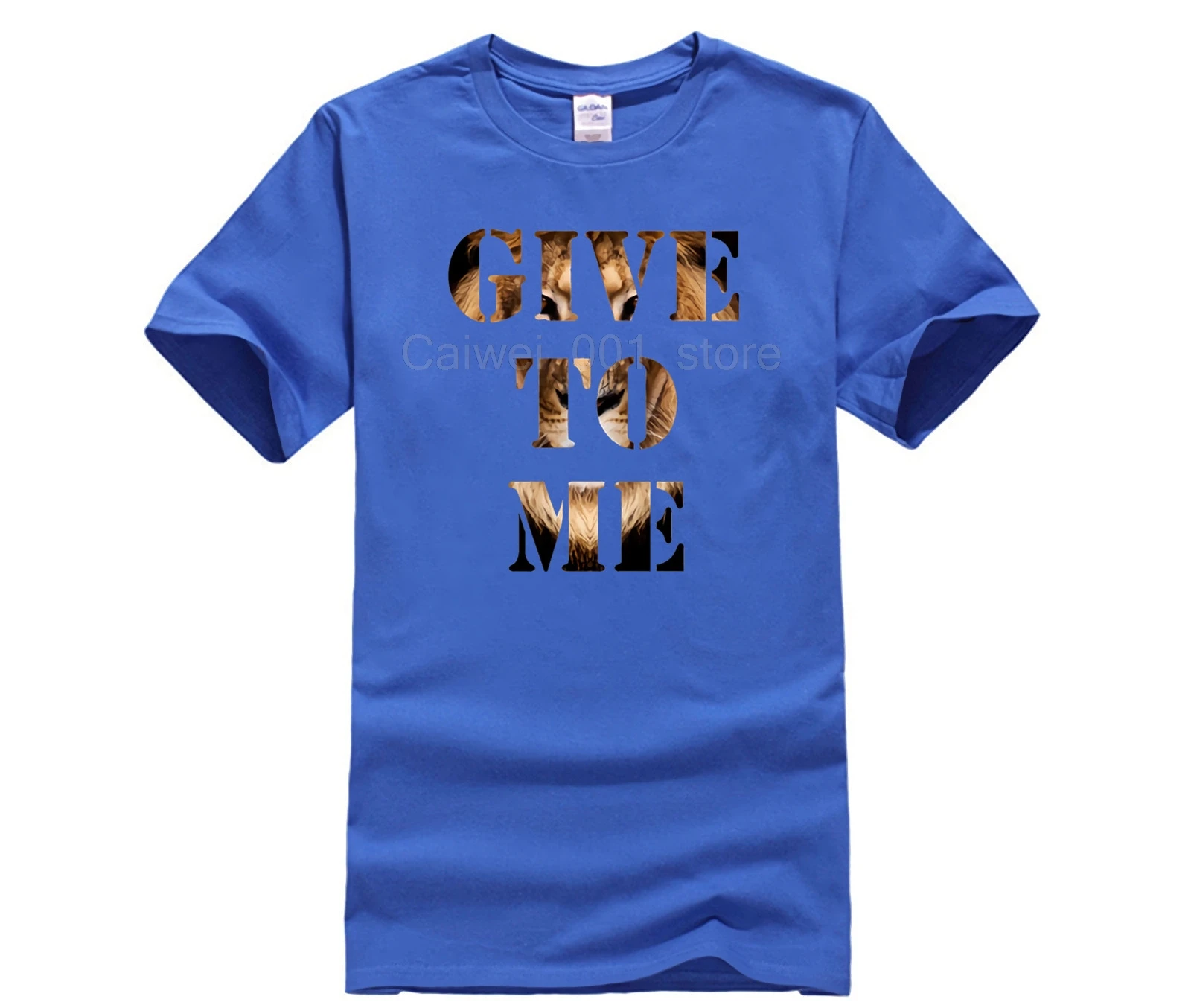 New fashion trend Arrival Men s GIve To Me Tiger Background Printed Design T shirt Cool Tops Short tshirt men | Мужская одежда