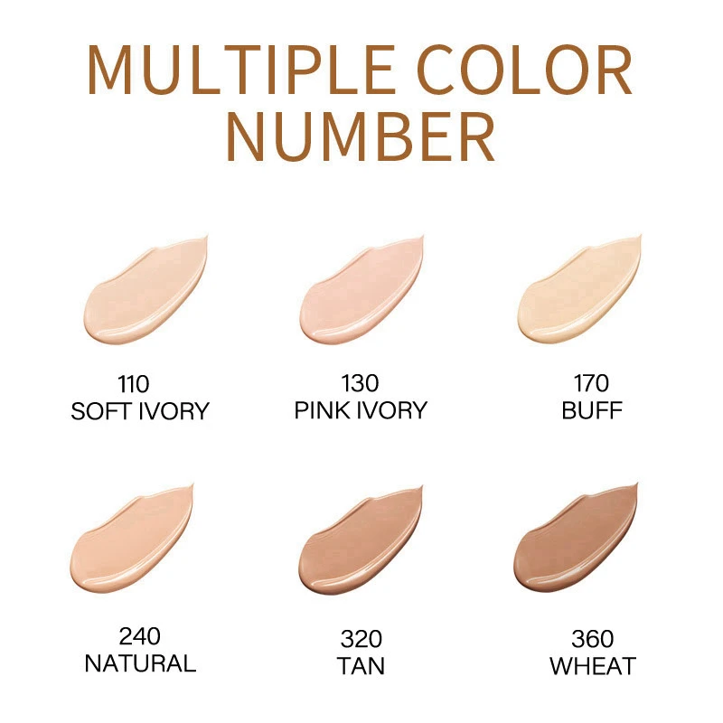 Жидкий консилер для макияжа глаз водостойкий натуральный крем темных кругов