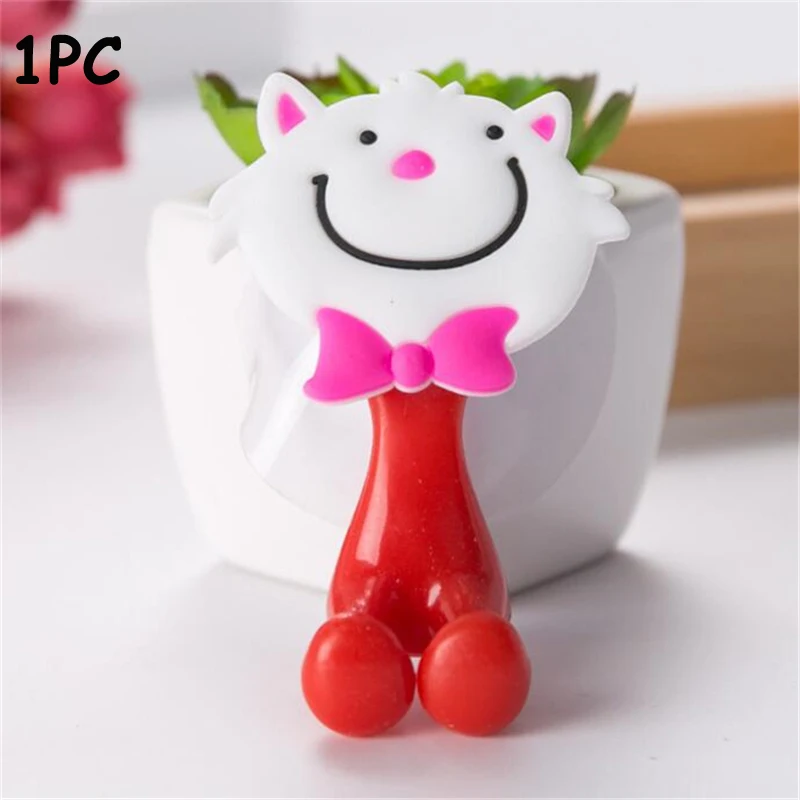 E cat 1pc 2 шт. многофункциональные вакуумные Крючки Присоски кухонные принадлежности подвесной крючок присоски форма НЛО пластиковый крюк аксессуары для ванной комнаты - Цвет: E cat 1pc