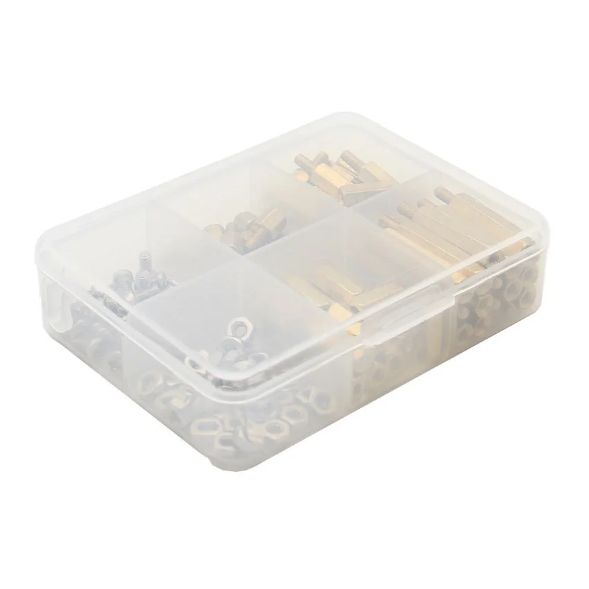 

Raspberry Pi 4 Model B/3B+/3B Installation Tool 120Pcs M2.5 Spacer/Standoff+Nuts+Screws Accessories Kit RPRI192