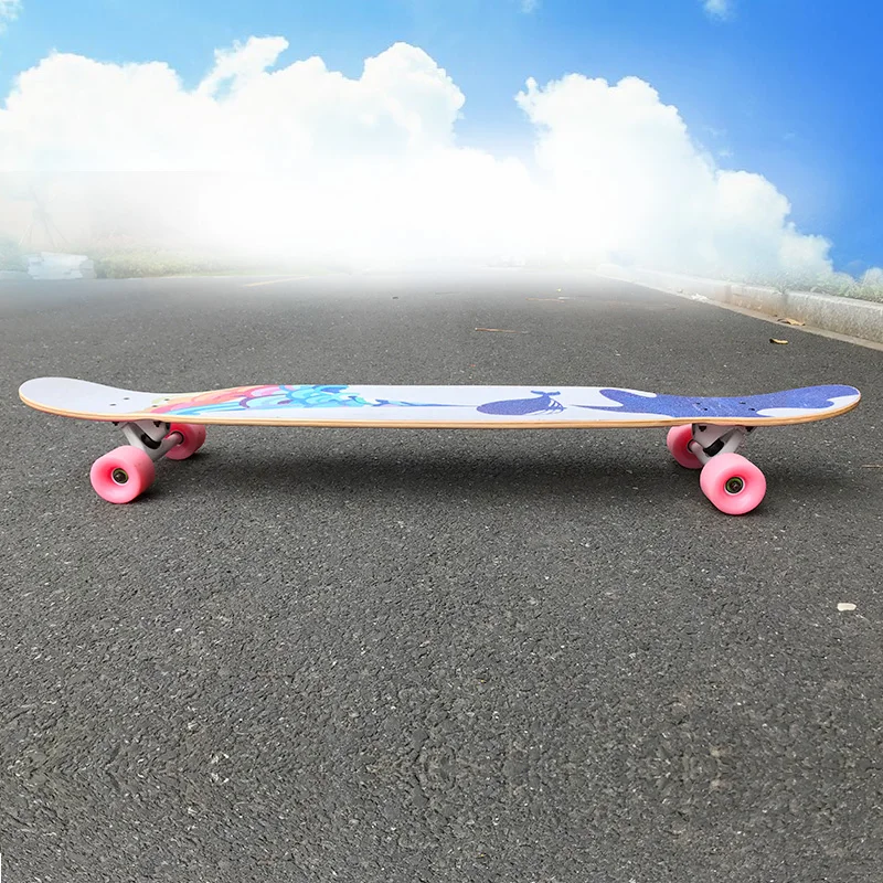 Скейтборд ARDEA Лонгборд для танцев русский Кленовый лонгборд грузовики мальчиков