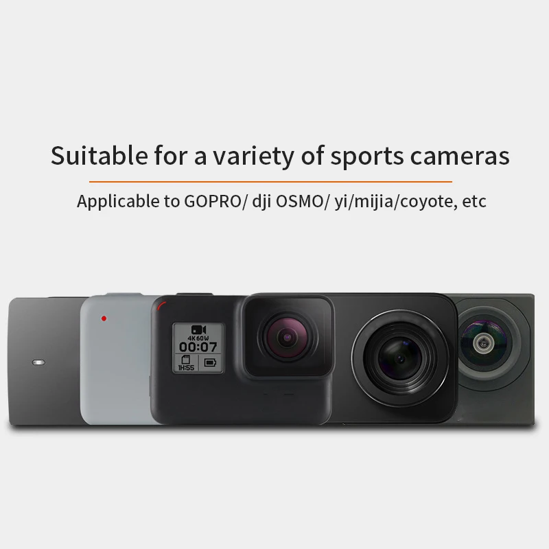 Вращающийся на 360 градусов зажим для рюкзака крепление GoPro Hero 8 7 6 5 4 Go pro xiaomi
