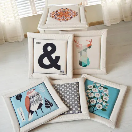 Скандинавская Подушка стул из массива дерева для обеда подушка офисного стула