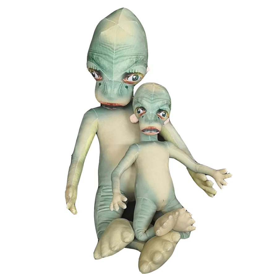Children Plush Toys Cartoon Simulation Alien Baby Kids For Christmas Birthday Stuffed Gift