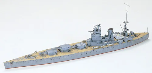 

Tamiya 77502 1/700 Scale WWII British Royal Navy HMS Rodney Battleship War Ship Display Toy Plastic Assembly Building Model Kit