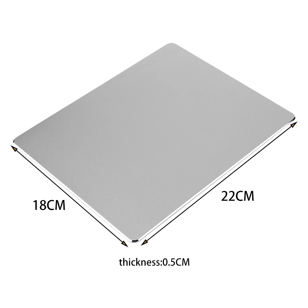 

Aluminium Metal Gaming Mouse Pads Mice Mat Mousepad with Anit-slip PU Leather Excellent Creatively Dropshipping