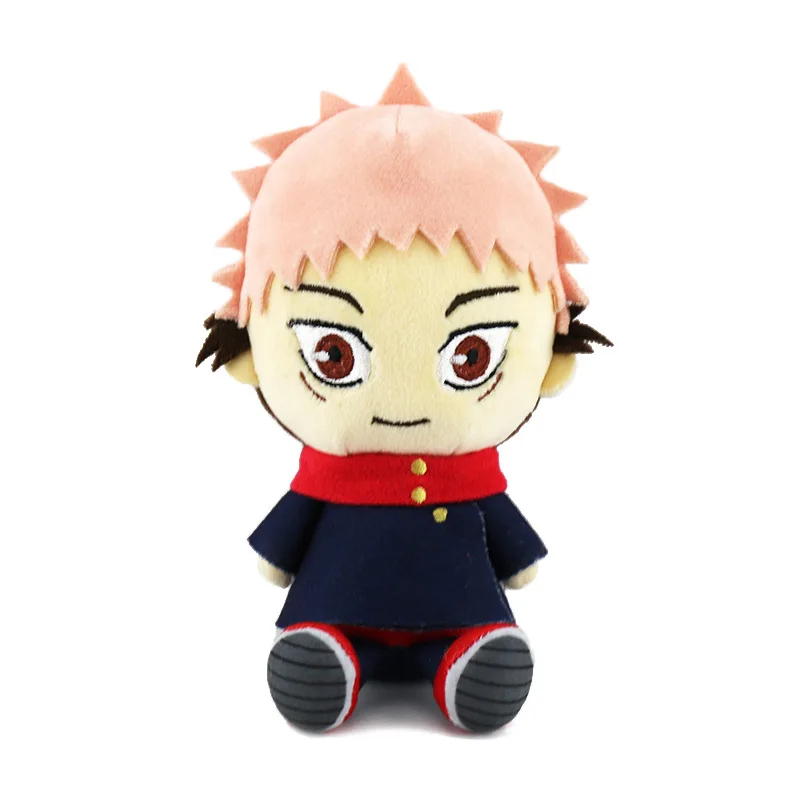 

5pcs/set Anime Jujutsu Kaisen plush Toys Gojo Satoru Yuji Itadori Fushiguro Megumi Stuffed Plush Dolls 15cm