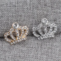 oe korea exquisite crown creative silk scarf zircon brooch clothing accessories corsage