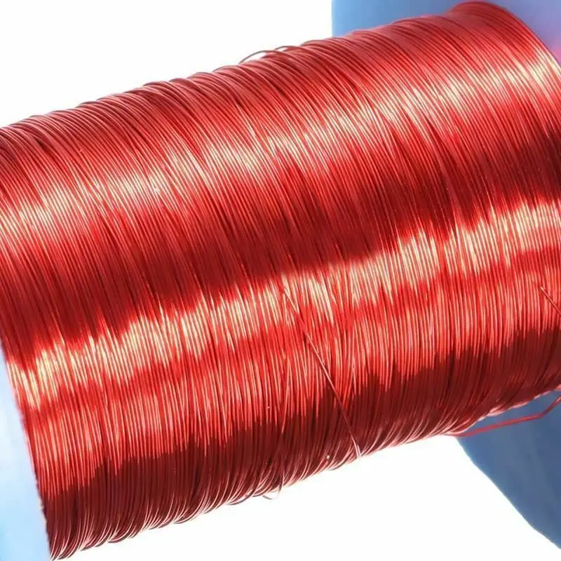 100m-10m Dia. 0.1mm-0.9mm Cable Copper Magnet Wire Enameled Wire Round Magnetic Coil Copper Winding