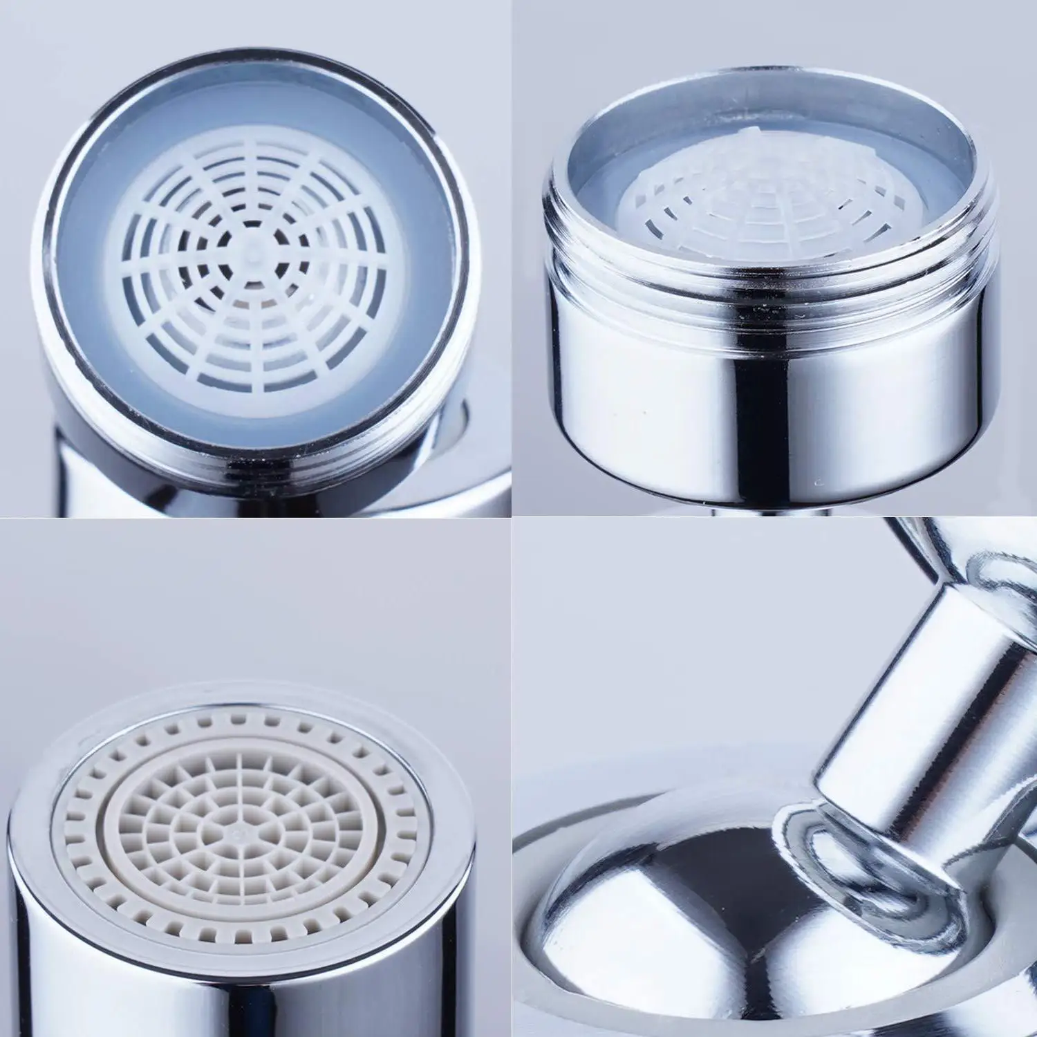 Аэратор для кухонной раковины поворотный кран с большим углом медный 2 функции