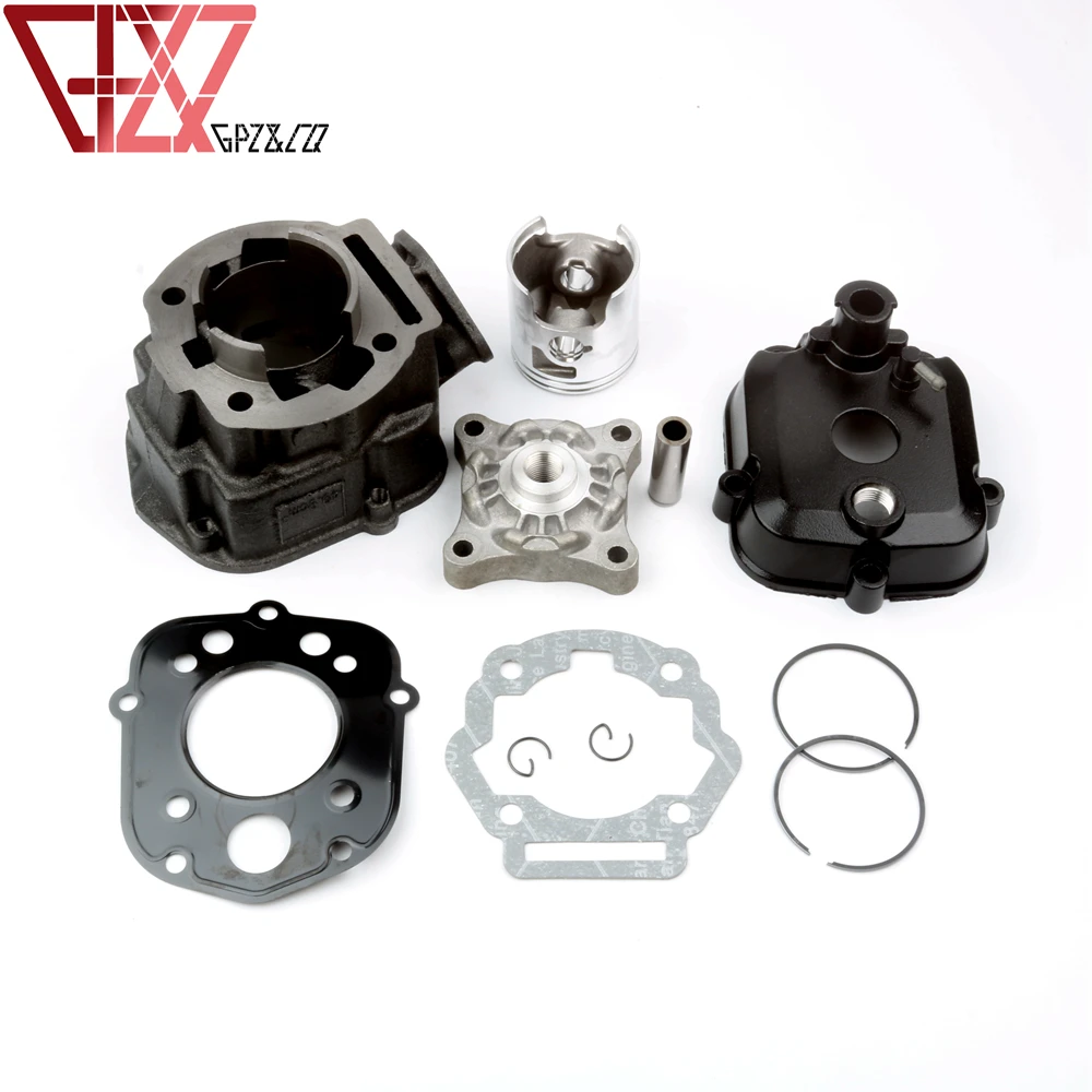 Комплект цилиндров с большим отверстием для скутера 70cc и головка цилиндра в