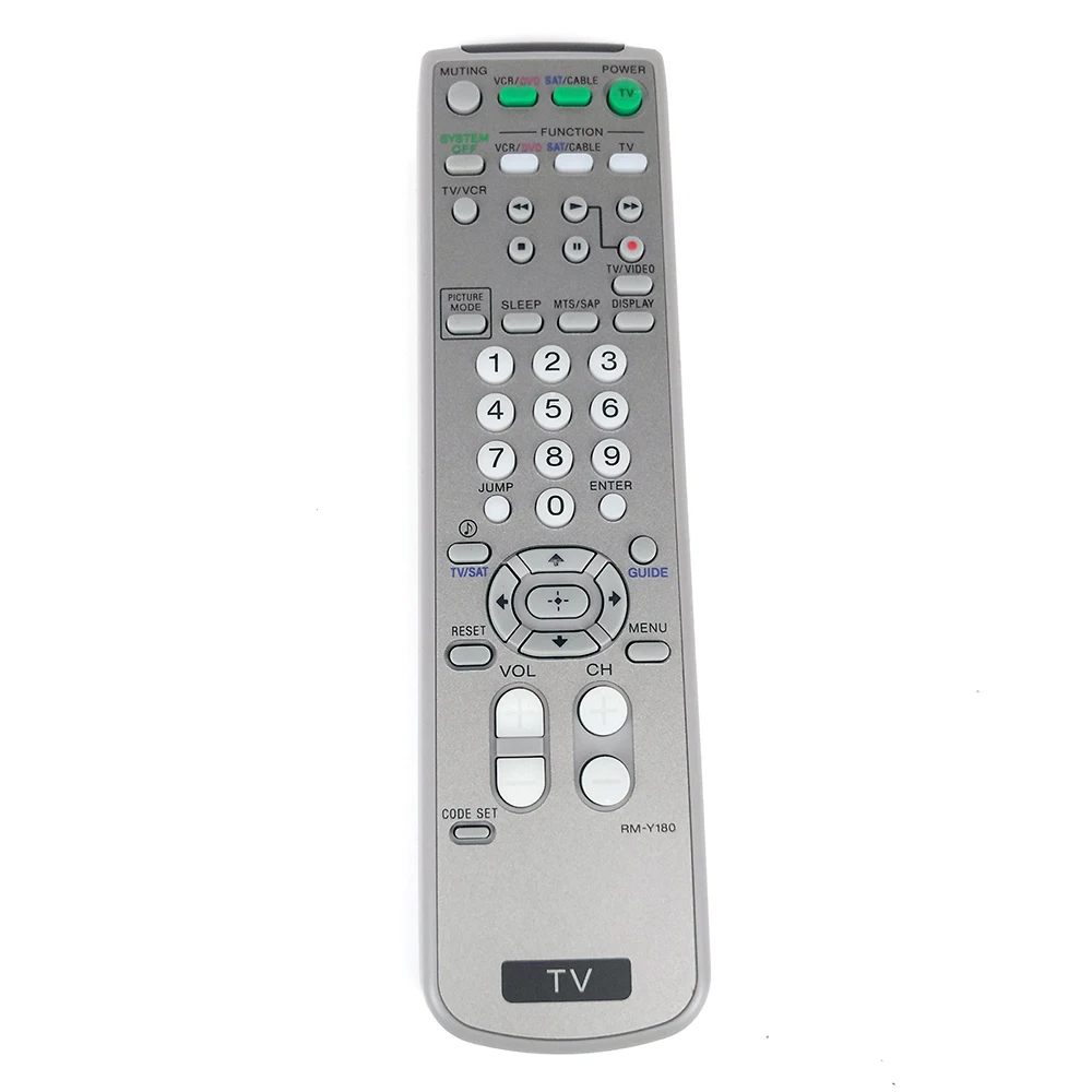 

Новый оригинальный пульт дистанционного управления для SONY RM-Y180 TV VCR DVD KV-20FV300 KV-27FA310 KV-32FS320 KV-29FS120