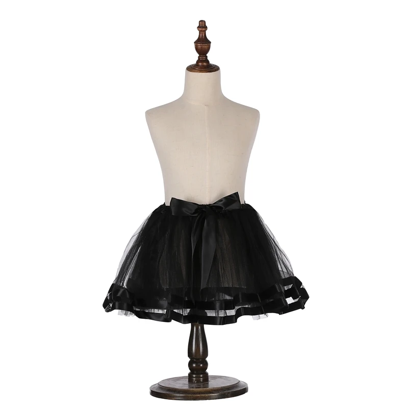 Юбка пачка для маленьких девочек Милые детские фатиновые Юбки принцессы Летние