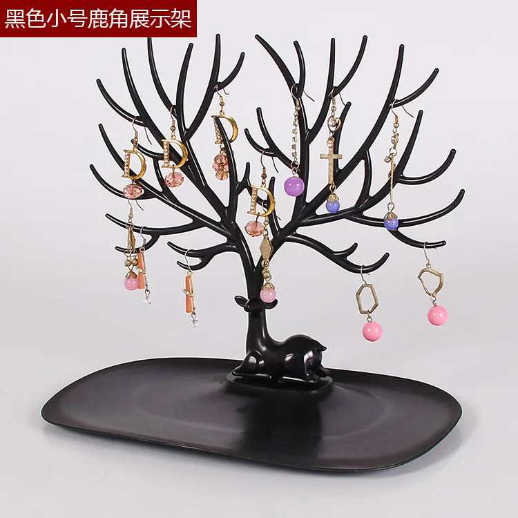 

New Deer Antler Tree-shaped Creative Necklace Jewelry Display Stand Earrings Bracelet Jewelry Storage Boxes Fashion Jewelry Rack