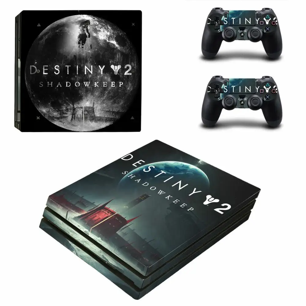 Стикеры Destiny 2 Shadowkeep PS4 Pro виниловые наклейки для консоли PlayStation 4 и контроллеров |