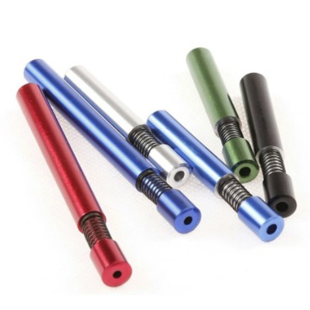 1 шт. металлическая трубка для курения 82 мм длина инструмент дыма с пружинной