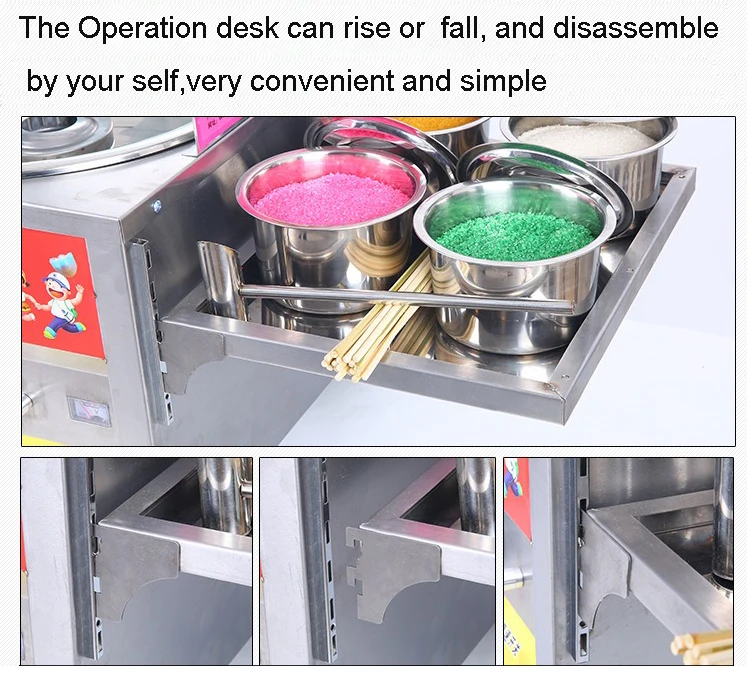 Free shipping Commercial Cotton Candy Floss Maker Machine /Gas Cotton Candy Machine/Candy Floss Machine
