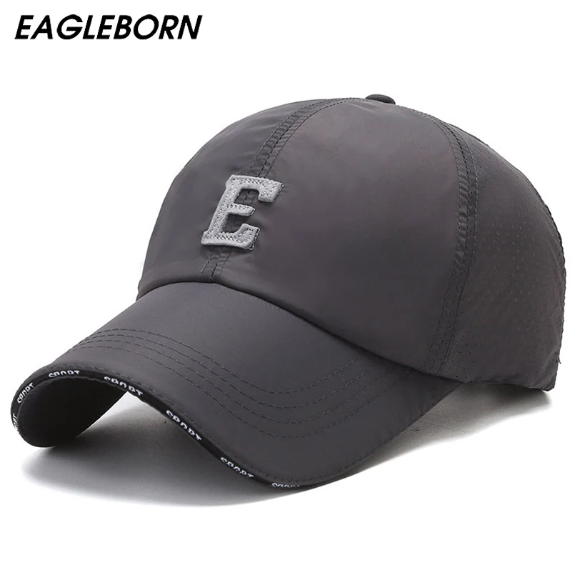 

EAGLEBORN дизайнерская Новая мужская женская летняя бейсболка спортивная легкая летняя высококачественная черная бейсболка с буквами A B C D E F