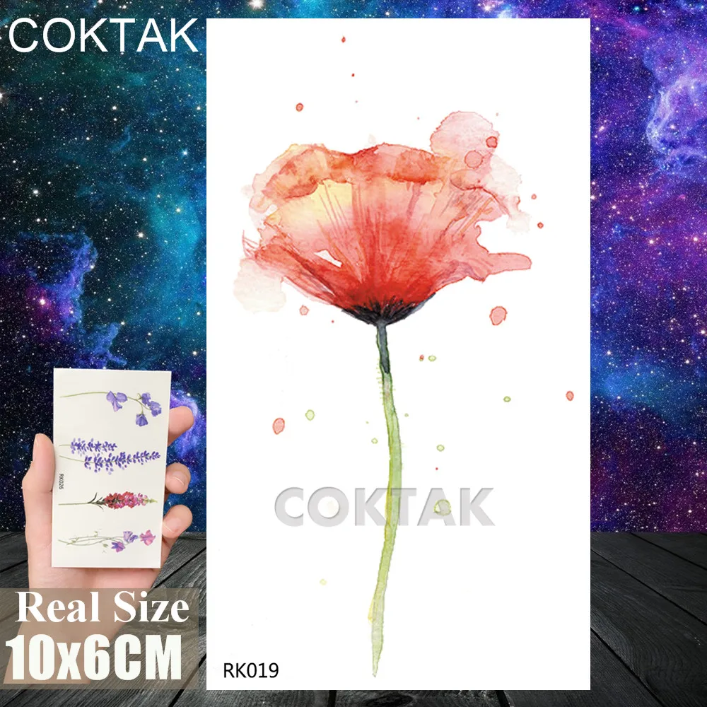 CRK019 В настоящее время являетесь пользователем без премиум-класса, временные татуировки модные Стикеры для Для женщин платья-иммитации качество переводная татуировка в индейском стиле для боди-арта(рука тату лист - Цвет: CRK019
