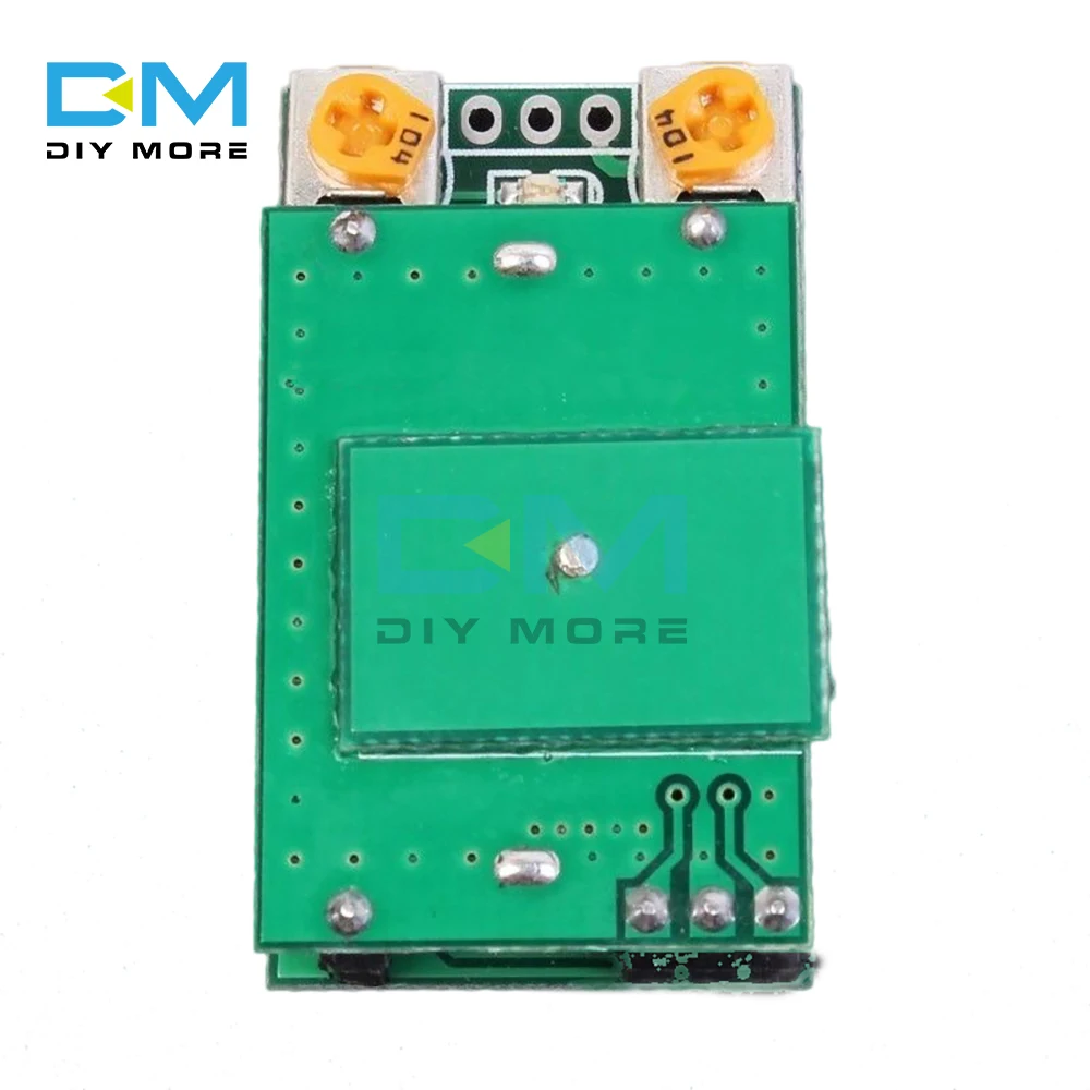 HFS-DC06 5.8GHz Microwave Radar Sensor Module DC 5V 39*22*11mm 5.8GHz ISM Waveband Board 12m 360 Degree High level Signal 30mAh