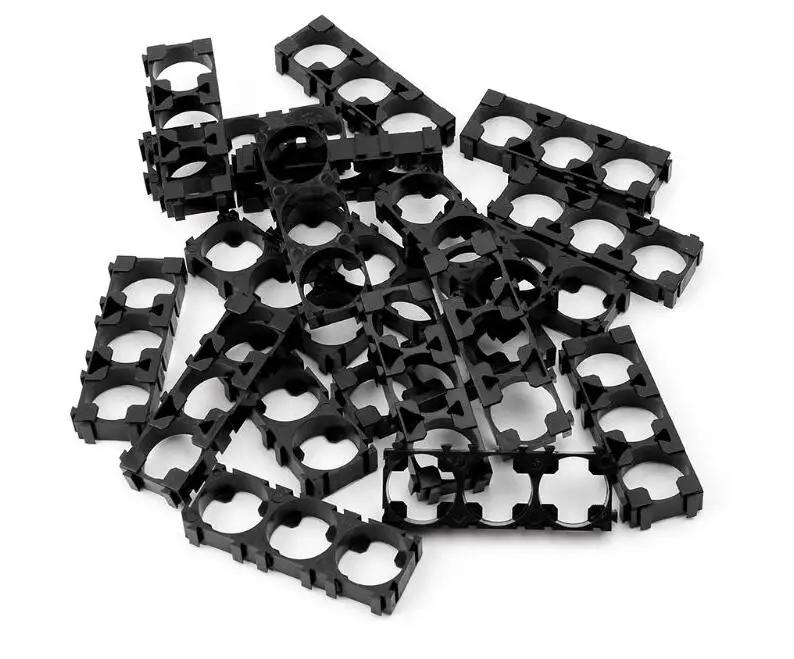 

2000pcs/lot MasterFire 3x Cell 18650 Battery Spacer Radiating Shell Plastic Heat Holder Bracket Batteries Storage Box Brackets