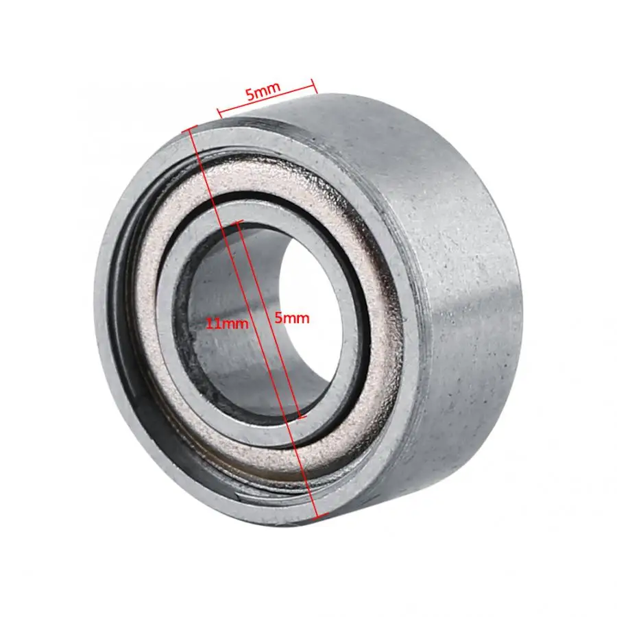 Миниатюрные подшипники 10 шт./упак. 685ZZ шариковый мини-подшипник 5 мм x 11 держатель
