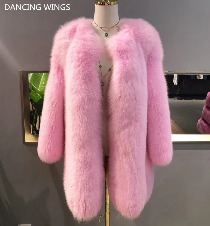 Abbigliamento donna autunno inverno 2021 Длина 77 см Толстовка с принтом лисьей морды из