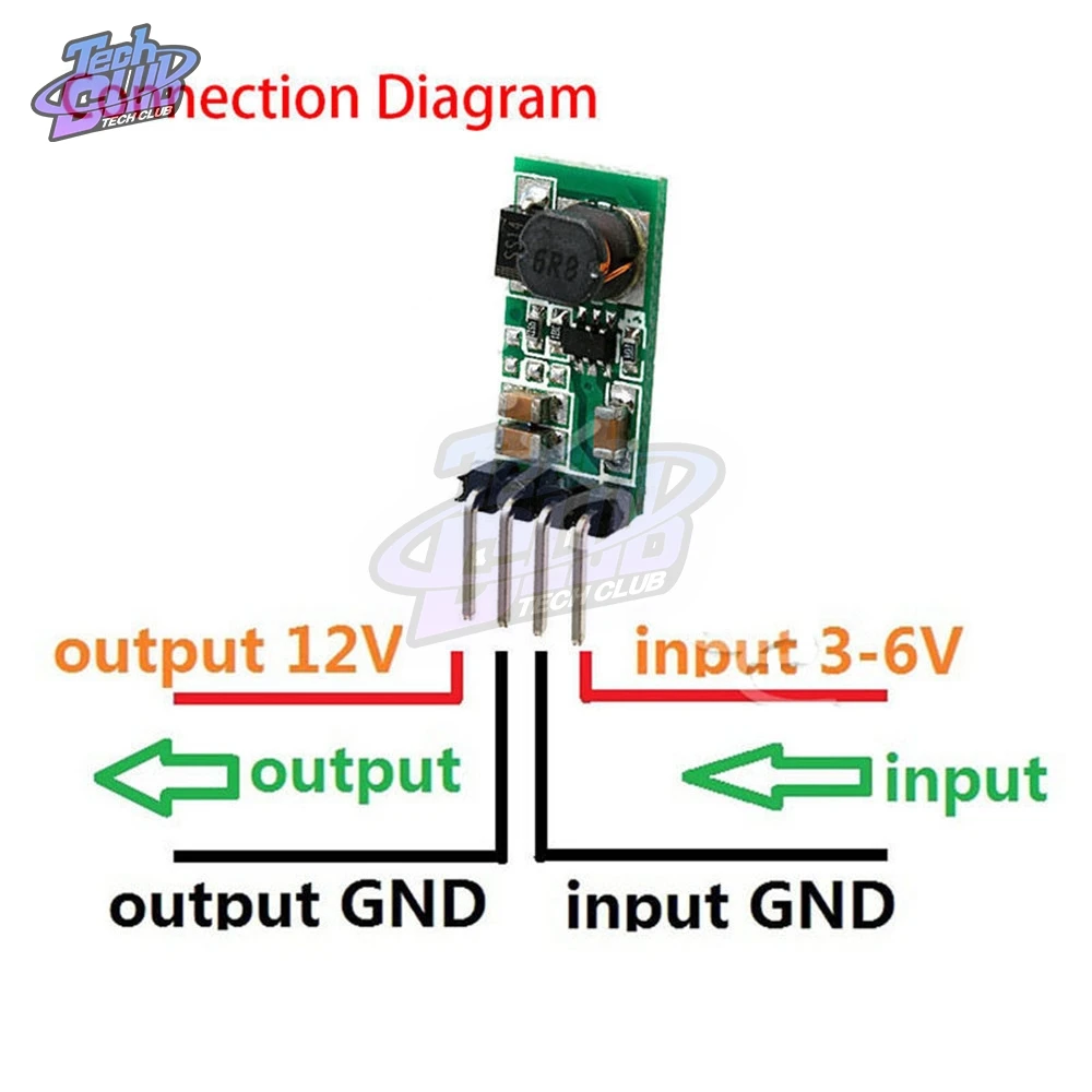 Повышающий Модуль питания для Arduino постоянный ток 3 В 7 5 в 6 до 12 источника макетная