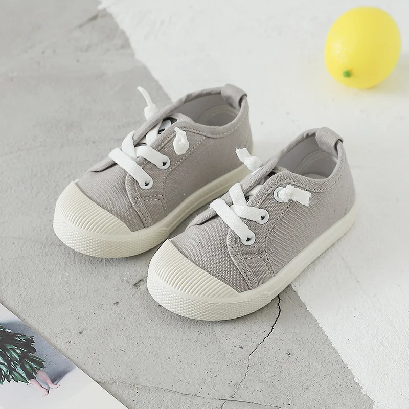Детские парусиновые туфли весенне-осенние новые повседневные кроссовки для