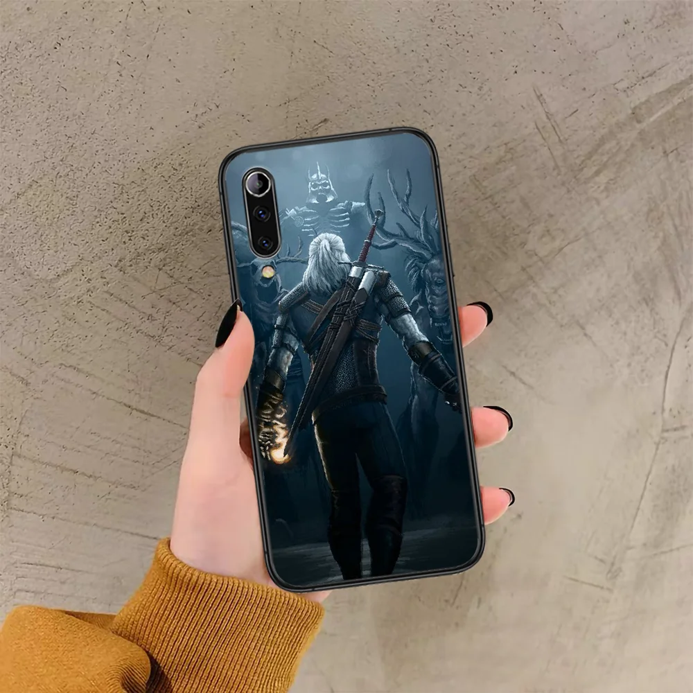 

Witchers games Phone Case For Xiaomi Mi Note 10 A3 9 MAX 3 A2 8 9 Lite Pro Ultra black Bumper Trend Hoesjes Silicone Cell Soft