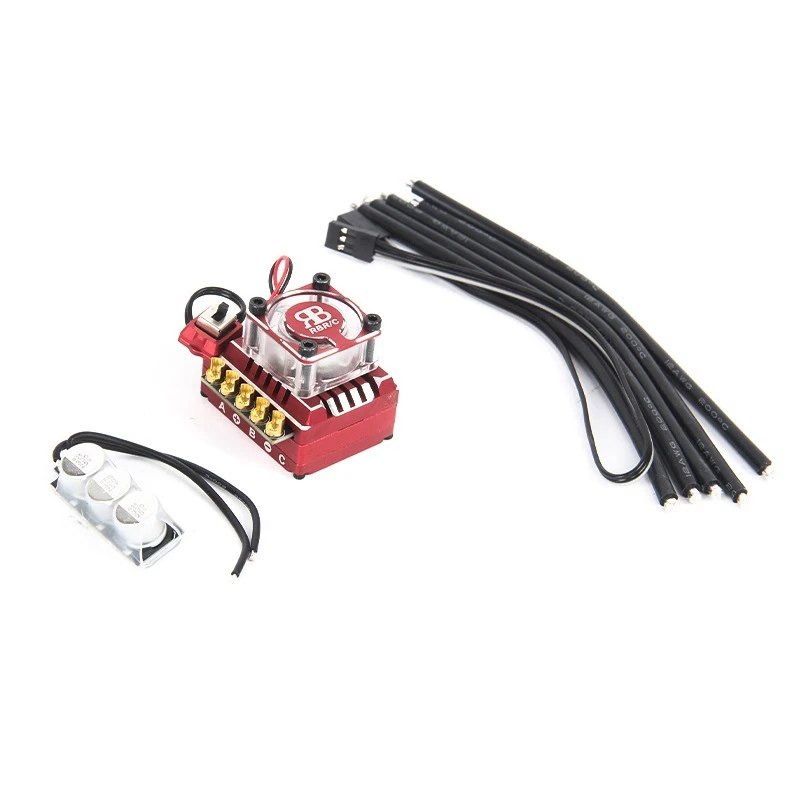 

120A Brushless ESC Electric Speed Controller with 6V/3A BEC for 1/8 1/10 1/12 RC Car Truck