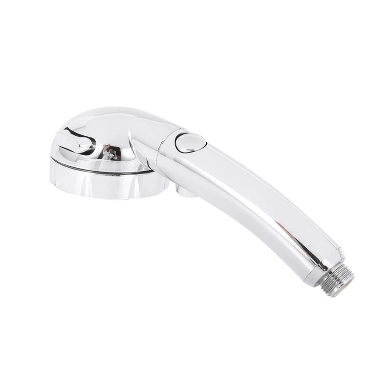 

Handheld Shower Head High Pressure Chrome 3 Spary Setting with ON/OFF Pause Switch Water Saving Adjustable Luxury Spa Detachable
