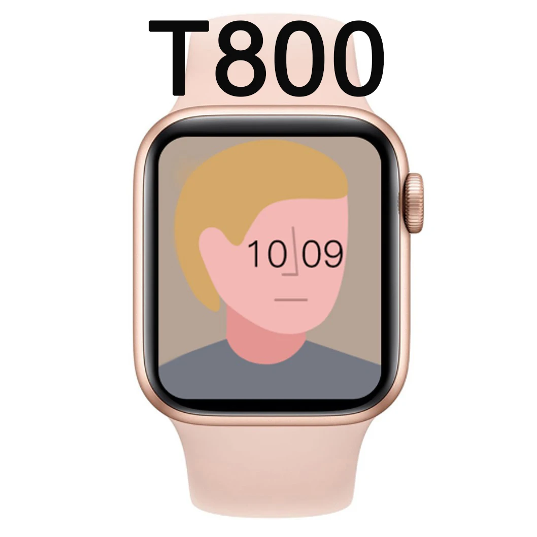 

T800 Smart Watch Women Men 1.72 Inch Full Screen Bluetooth Call Heart Rate Fitness Tracker for Women and Men for Xiaomi Huawei