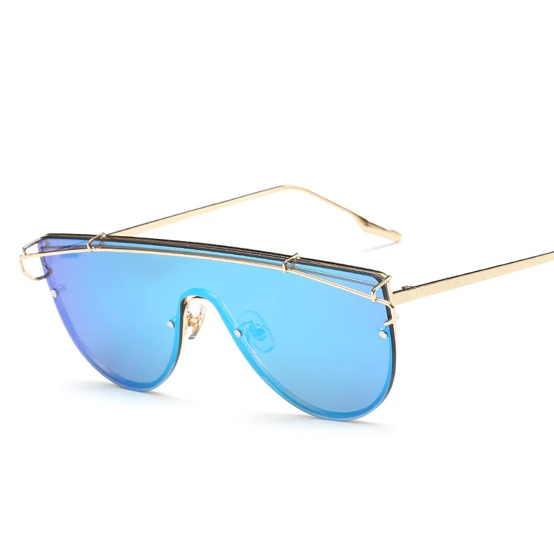 

Designer goggles Sunglasses Women UV400 Retro Man Round Rimless Glasses Luxury Alloy High quality Unisex okulary