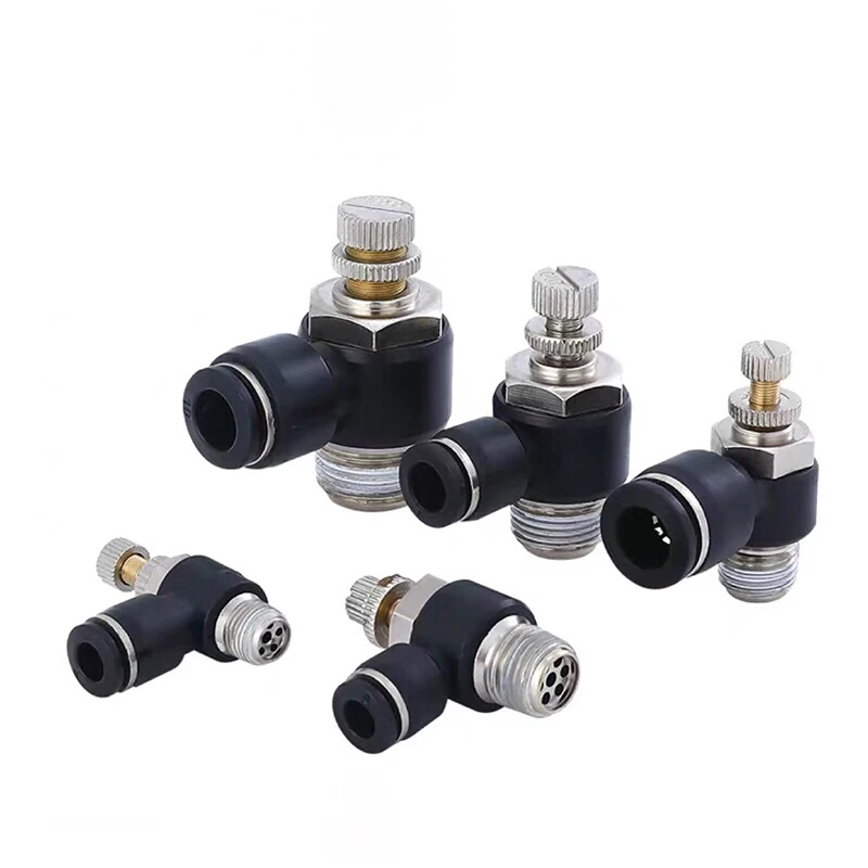 1 шт. 1/4 &quotBSP 1/8" 3/8 &quot1/2" Мужской газа воздушного потока клапан предела
