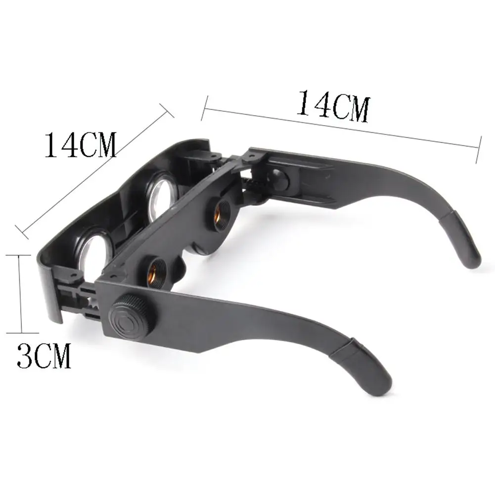 

Hot Sale Telescope Multi-function Portable Fishing Magnifier Binoculars Eyewear ABS Frame Telescope Glasses for Outdoor