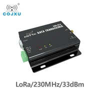 rs232 rs485 230mhz wireless modem transceiver tcxo 2w 33dbm e90 dtu 230n33 long distance 8km radio modem narrowband