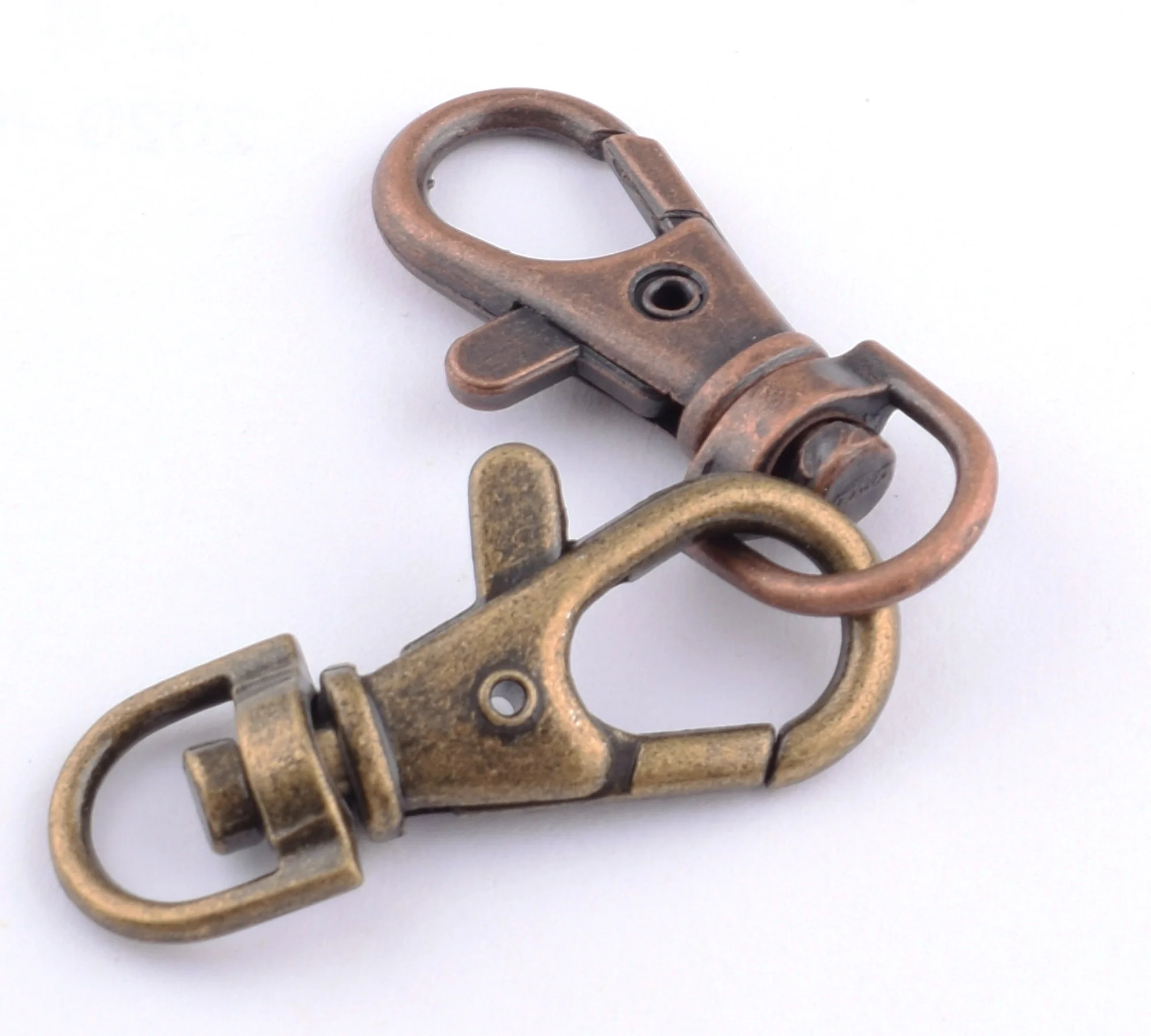 38 мм бронза металлические поворотные Застежки Карабин с застёжкой &quotЛобстер&quot