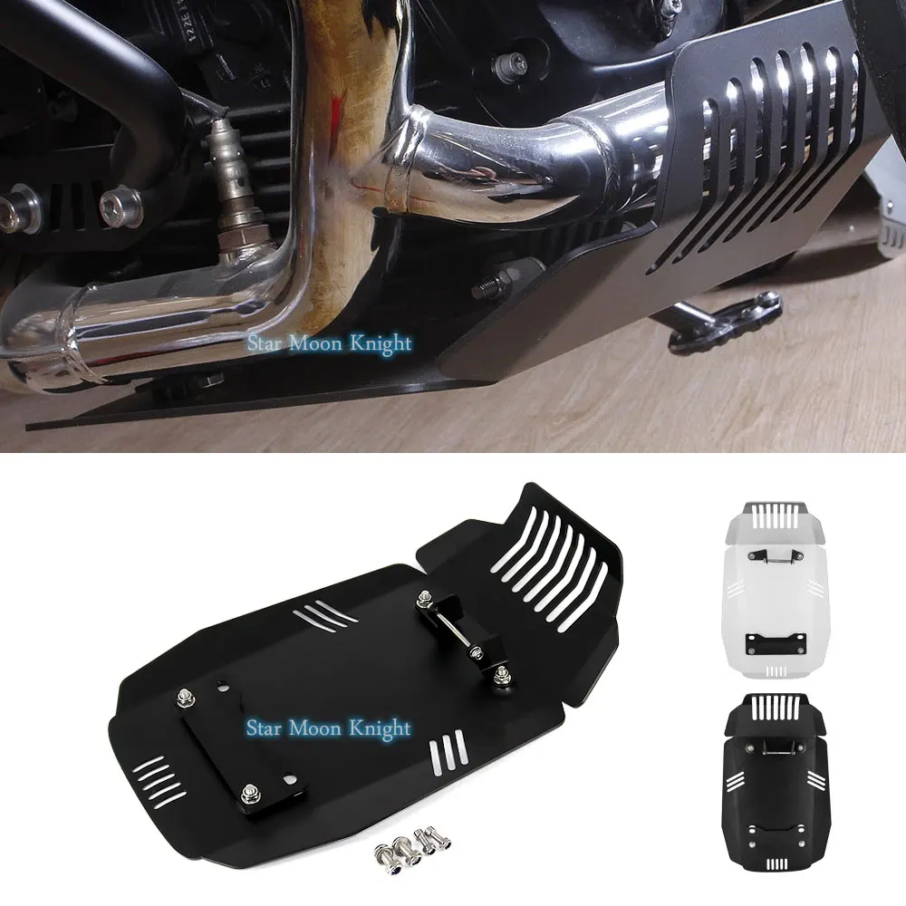 Motorcycle CNC Skid Plate Engine Base Chassis Guard Protection Cover For BMW R Nine T R9T Scrambler Pure Racer Urban 2013-2020