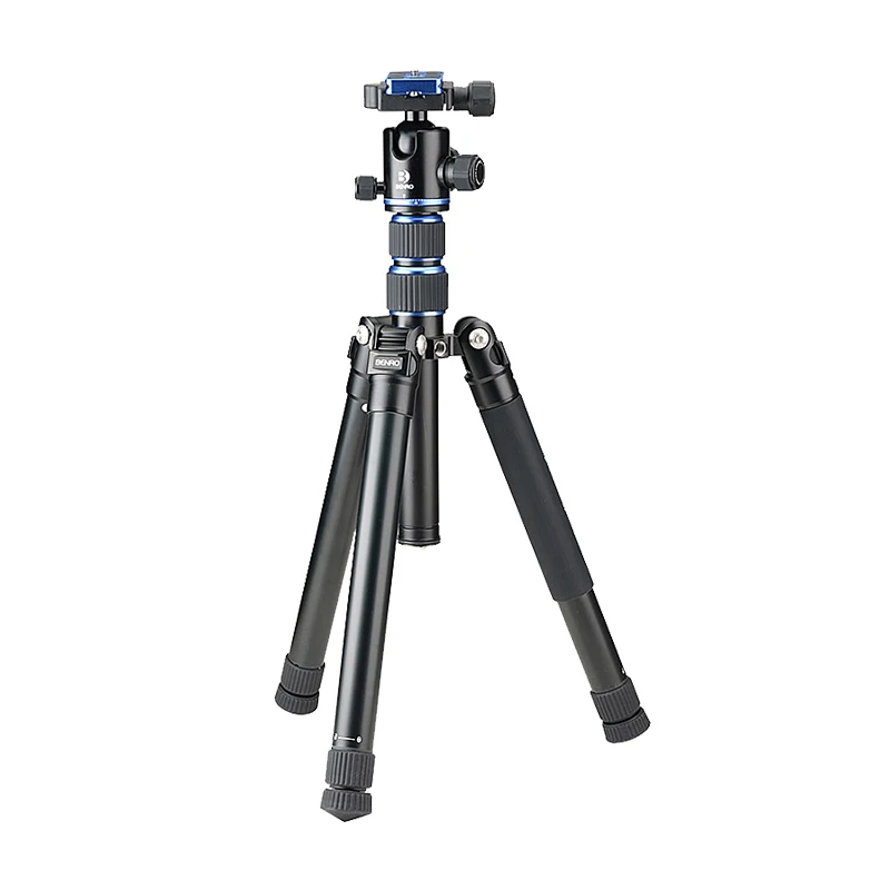 

Штатив для камеры Benro PA19AK PA29AK, алюминиевая дорожная Регулируемая подставка для Canon Nikon Micro DSLR с шаровой головкой