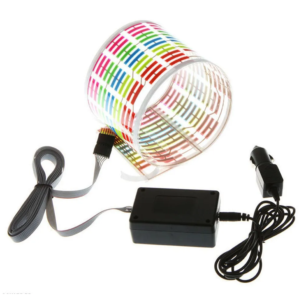 

New Durable Auto Rear Windshield Cold Light Film Car Sticker Activated
