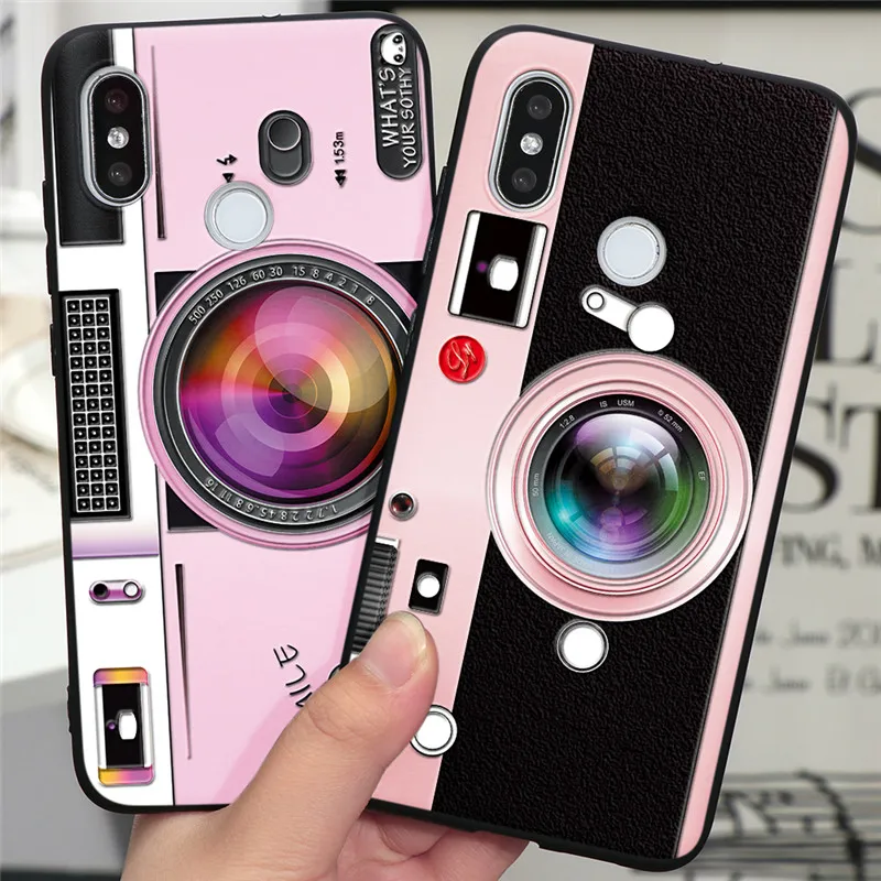 3D Тиснение ТПУ Cute Cat чехол для Xiaomi редми Примечание 8 Pro 7 5 5A 6 8T 6A 8A 7A Ми А3 А1 А2 5X 9 Lite