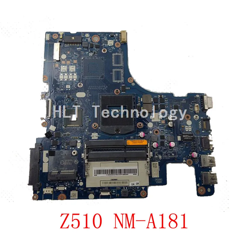 Laptop Motherboard For lenovo ideapad Z510 AILZA NM-A181 Rev 1.0 HM86 HD5000 integrated graphics card 100% fully tested