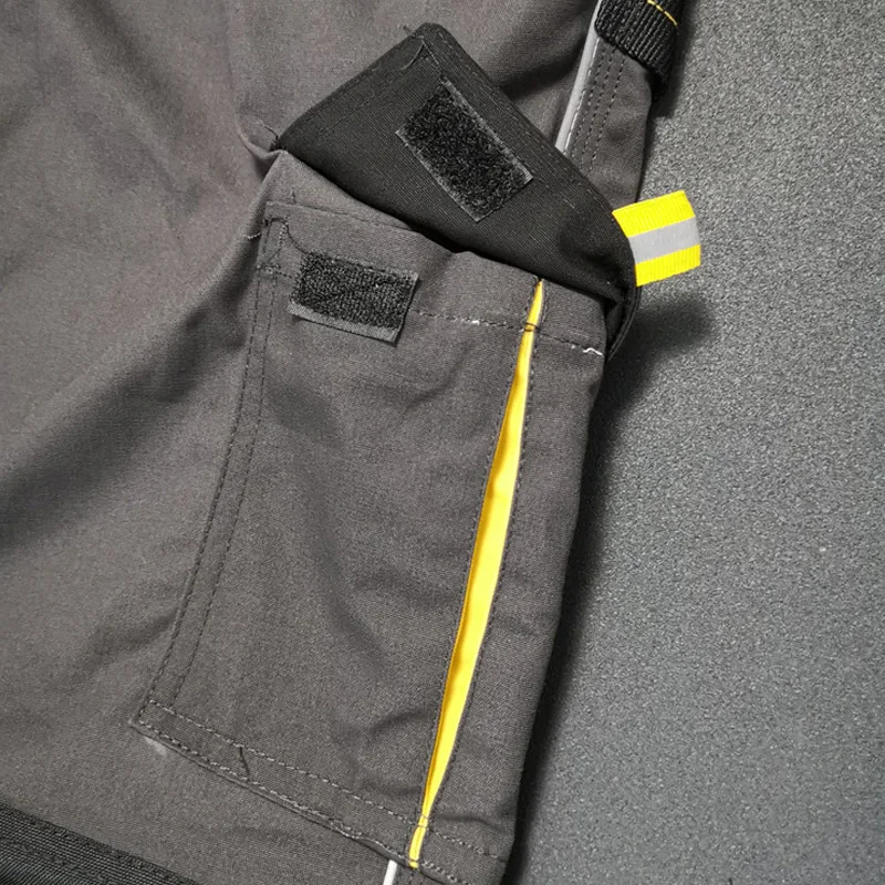 

Work Pants High quality Men Cargo Pants Multi-pockets Trousers Outdoor Safety Wear-resistant Working