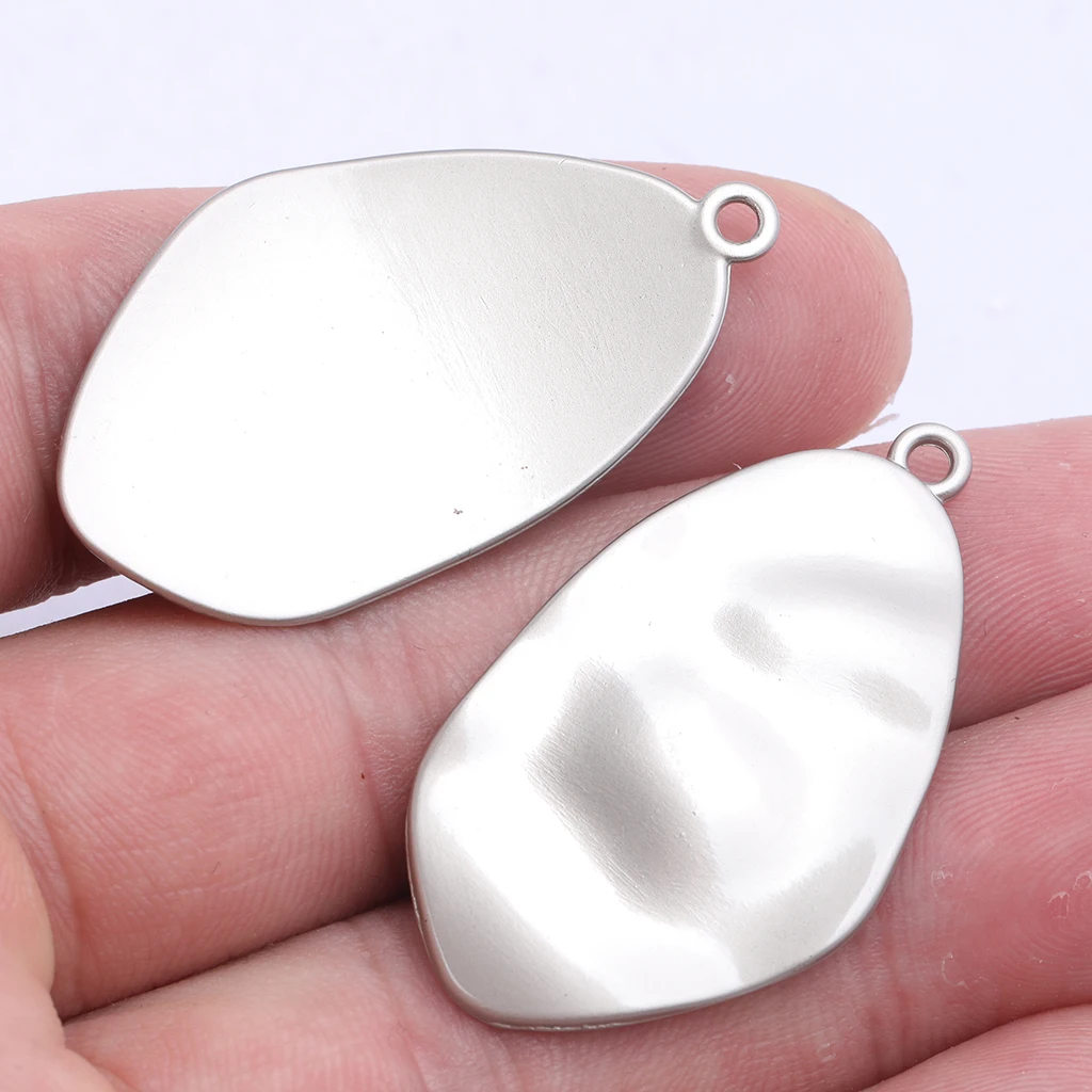 

10pcs irregular triangle shape earring charms 22x38mm diy jewelry making accessories