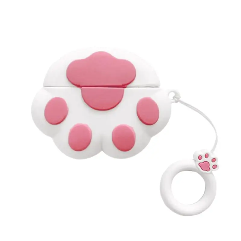 Милый кошачий лап беспроводной защитный чехол для наушников Apple AirPods Pro 3