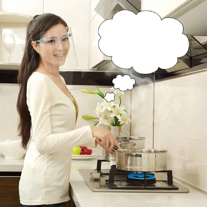 4pcs Kitchen Splatter Screen Cooking Frying Oil Splashing Double-Sided Face Cover Detachable Anti Splash | Дом и сад