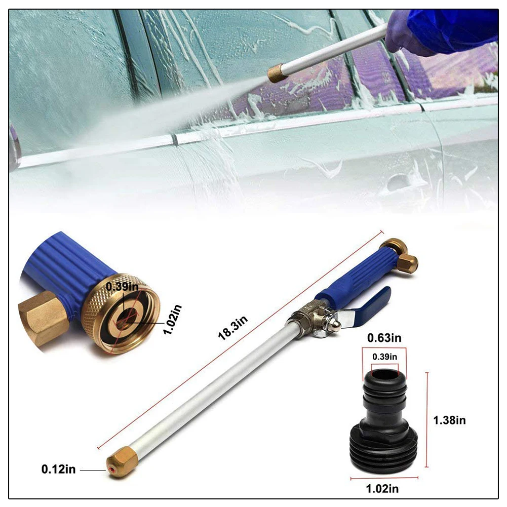 

Car High Pressure Power Washer Water Gun Garden Washer Hose Wand Nozzle Sprayer Watering Sprinkler Tool Popular